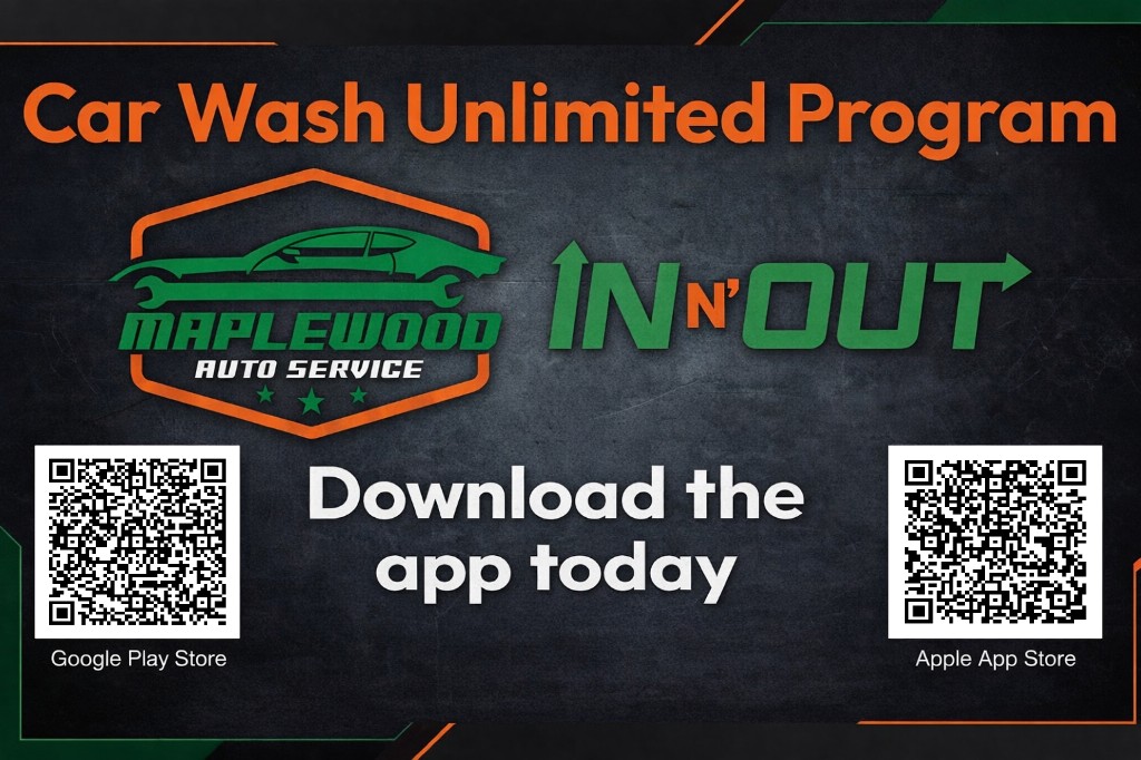 IN N' OUT Car Wash Unlimited Program — download the app on Google Play or the Apple App Store